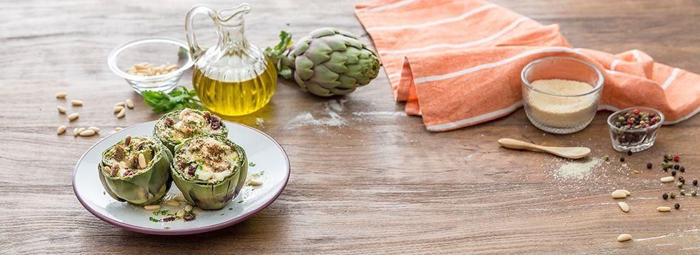 Carciofi ripieni alla siciliana