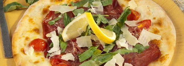 Pizza carpaccio