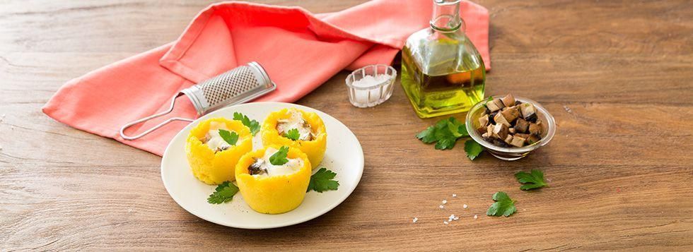 Cestini di polenta