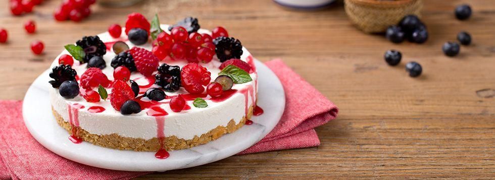 Cheesecake frutti di bosco e Crema alla Ricotta Cheesecake frutti di bosco e Crema alla Ricotta