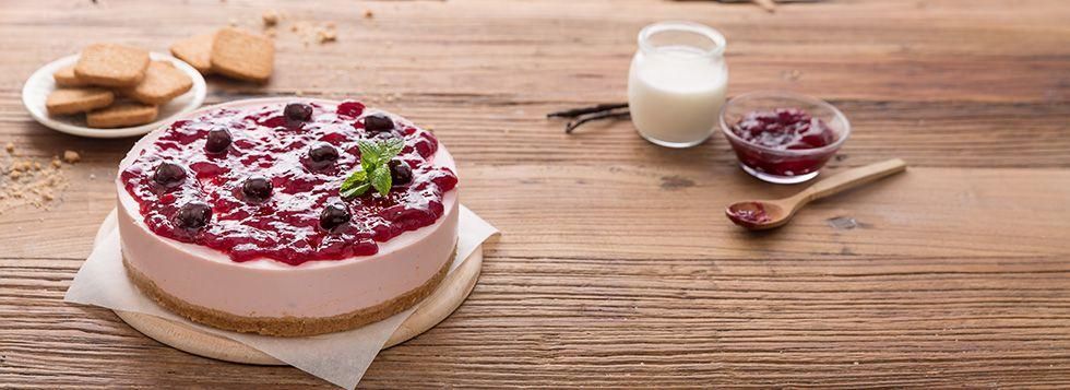 Cheesecake alle ciliegie
