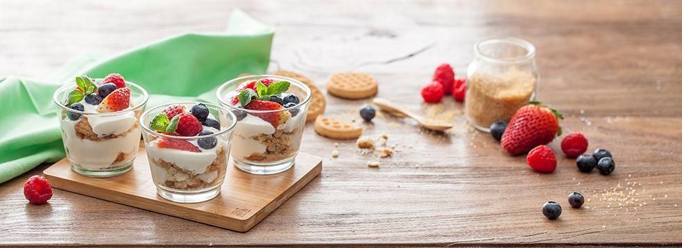 Coppa allo yogurt