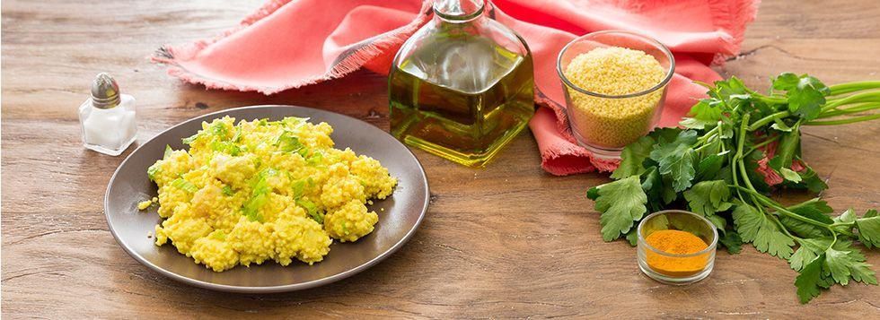 Cous cous con pollo al curry