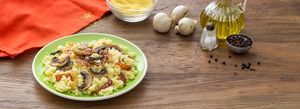 Cous cous ai funghi