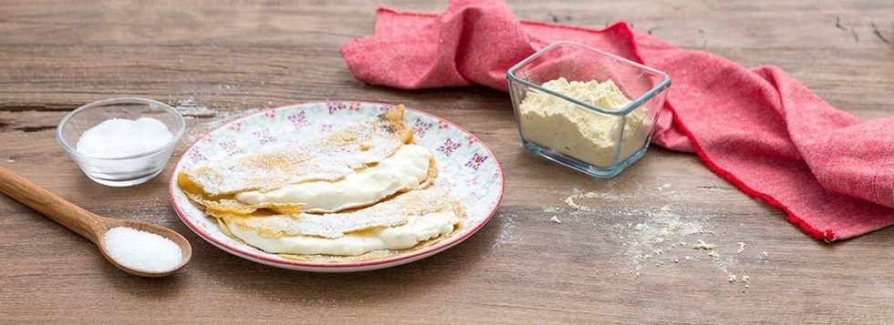 Crêpes con farina di ceci