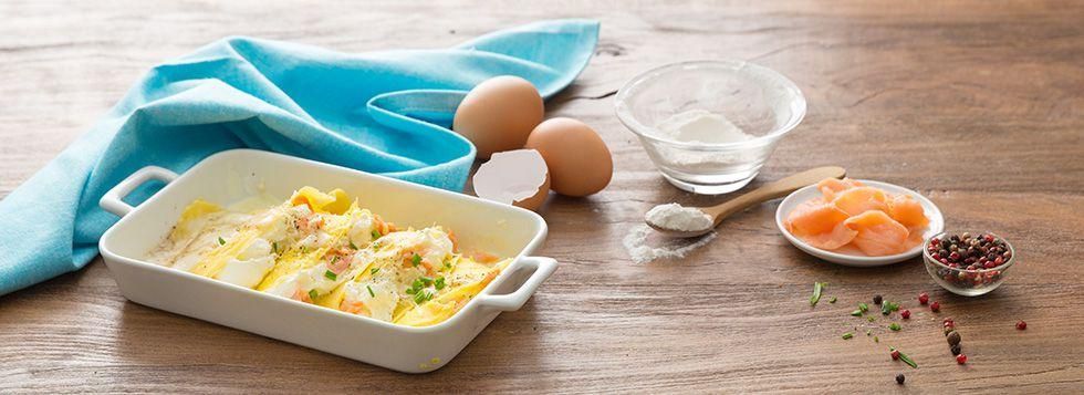 Crespelle al salmone