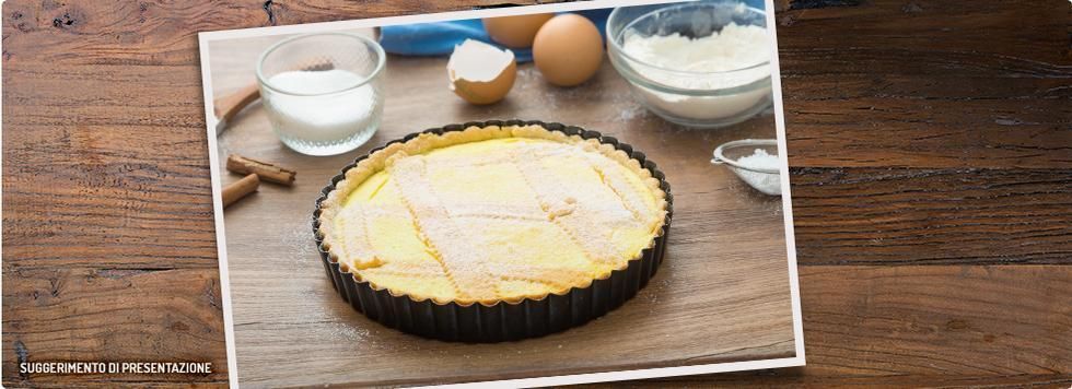 Crostata con mascarpone e ricotta