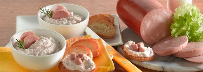 Crostini con mousse di Galbanella