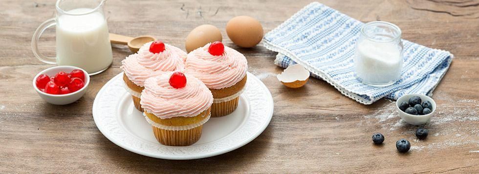 Cupcake ai mirtilli