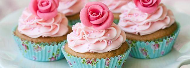 Cupcakes in rosa