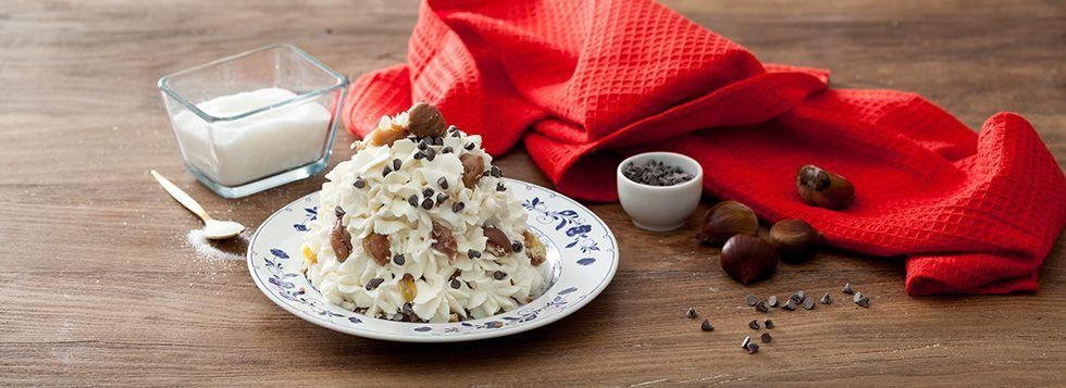 Dolce montebianco (montblanc)