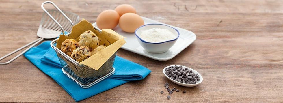 Frittelle al cioccolato