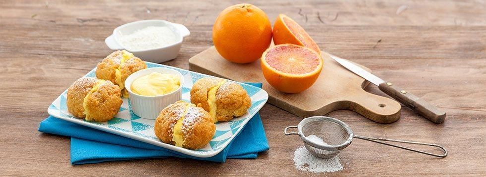 Frittelle alla crema