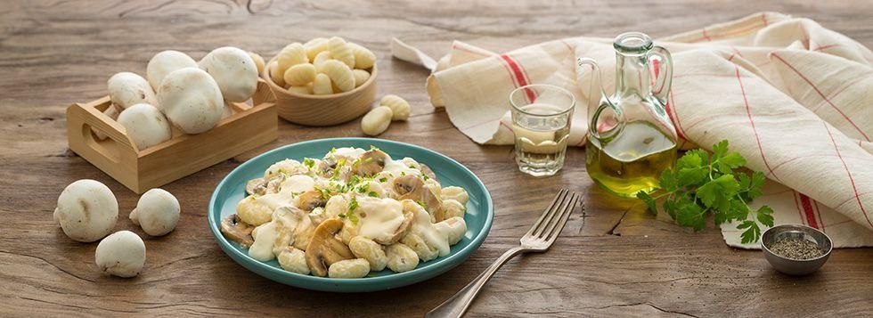 Gnocchi ai funghi