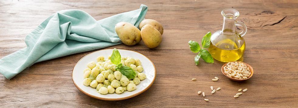 Gnocchi al pesto
