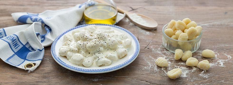 Gnocchi al gorgonzola