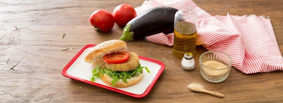 Hamburger di melanzane