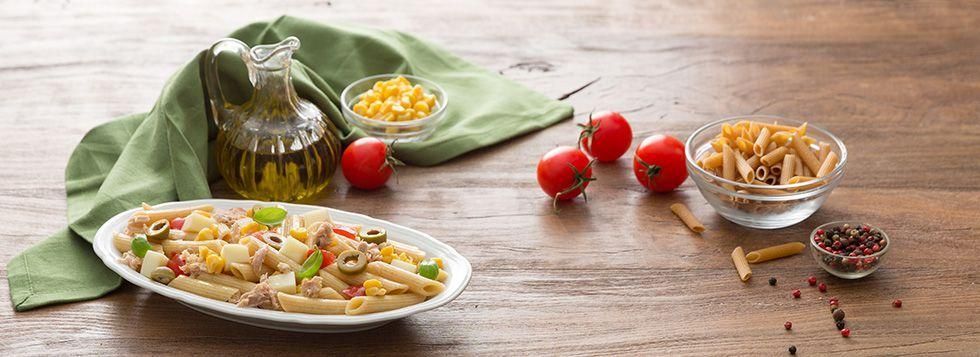 Insalata di pasta integrale