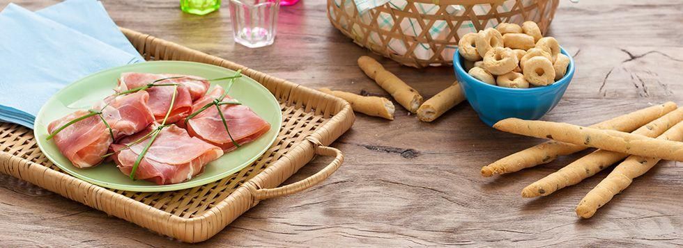 Involtini di prosciutto crudo