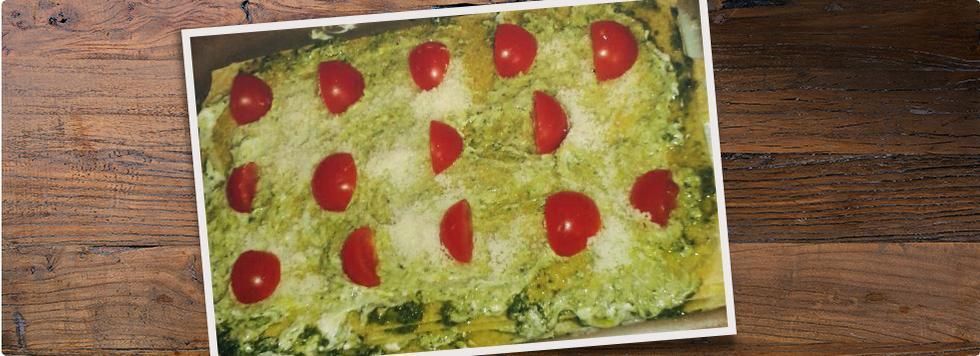 Lasagne al pesto