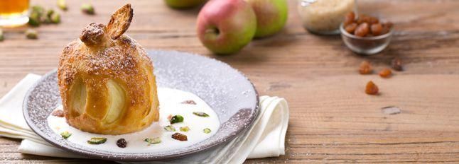 Mele in gabbia con Crema alla Ricotta