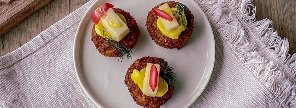 Aperitivo Lombardo: Mondeghili vegetariani