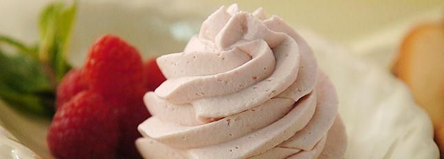 Mousse di lamponi