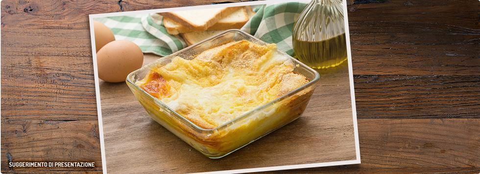 Mozzarella in carrozza al forno