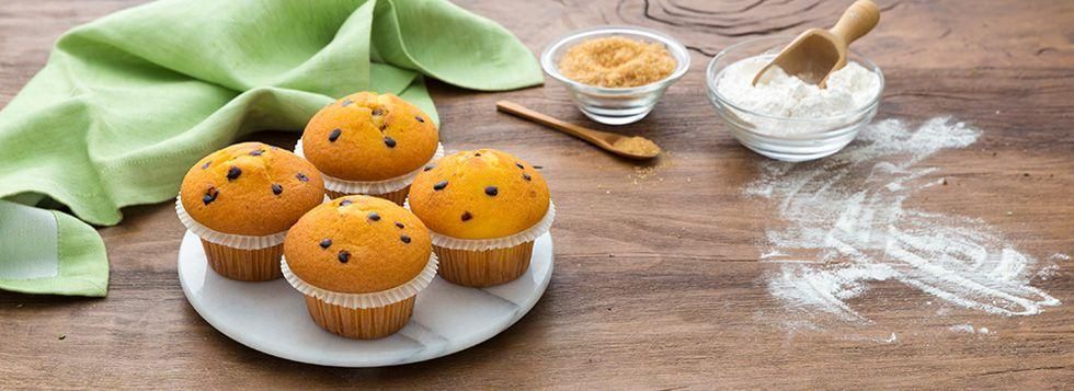 Muffin con farina di farro