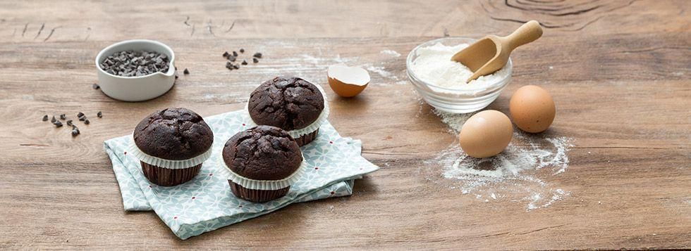 Muffin doppio cioccolato