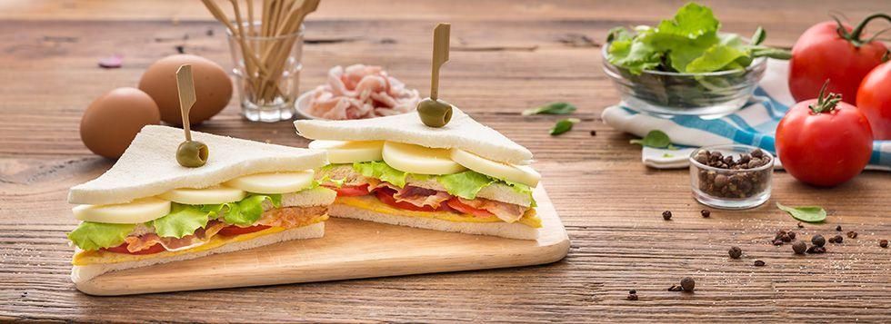 Panino (Club sandwich al Galbanino)