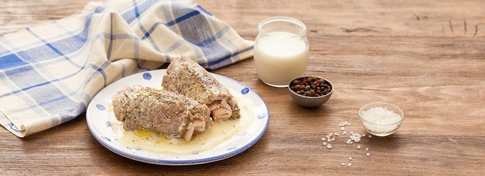 Involtini prosciutto e formaggio