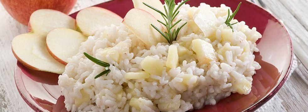 Risotto alle mele