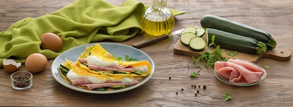 Omelette con zucchine