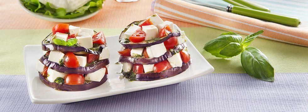 Parmigiane di melanzane a freddo