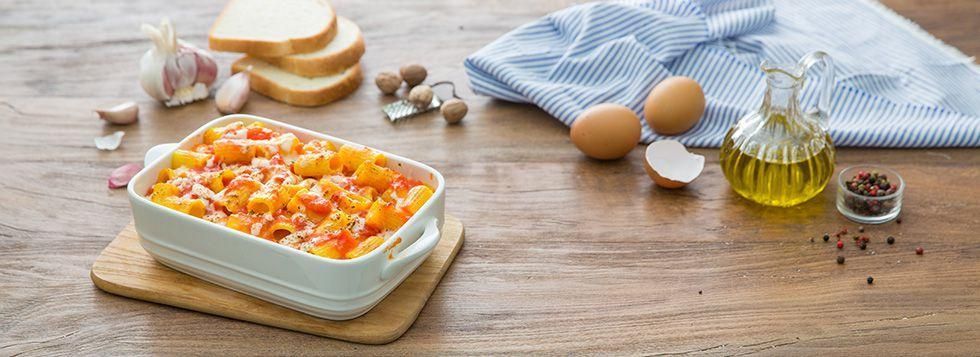 Pasta al forno alle polpette