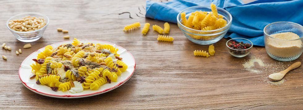 Pasta con alici