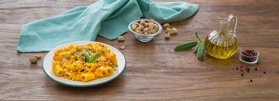 Pasta con la zucca