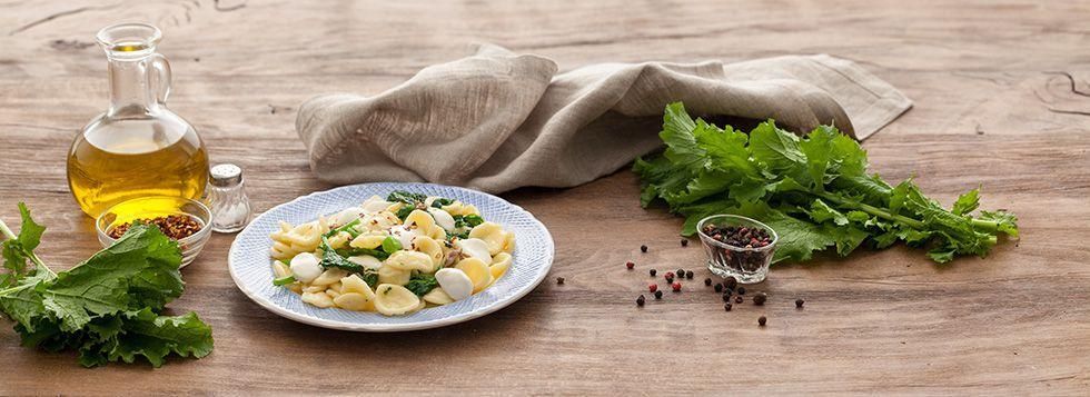 Pasta con le cime di rapa