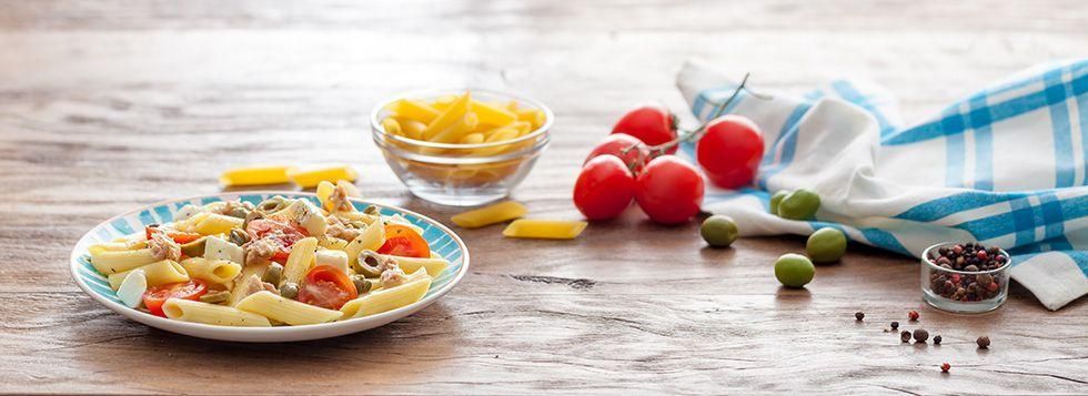 Pasta fredda con tonno