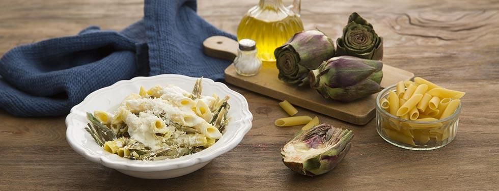 Pasta con carciofi
