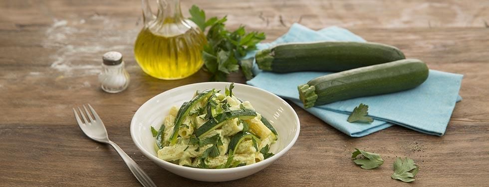 Sedanini alla crema di zucchine e Certosa la Leggera