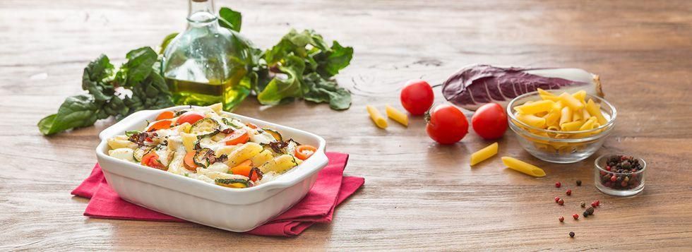 Pasta al forno vegetariana
