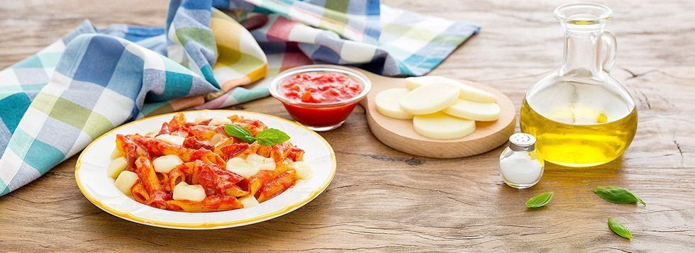 Pasta Galbanino e prosciutto crudo