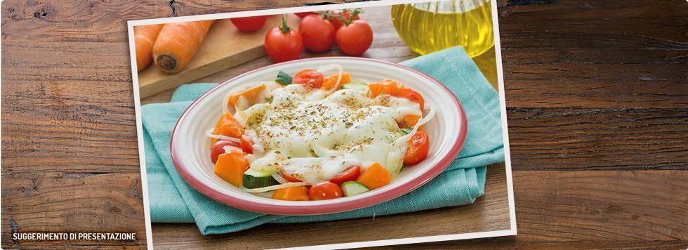 Pasticcio di verdure alla pizzaiola