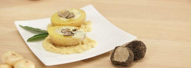 Patate conche ai formaggi