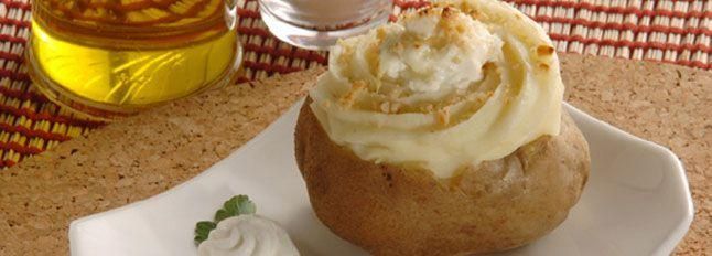 Patate farcite al formaggio
