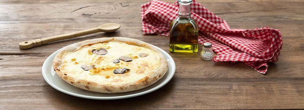 Pizza con tartufo