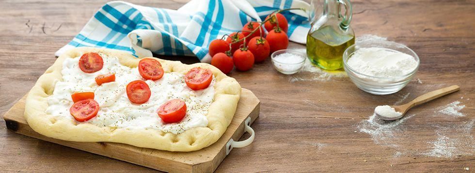 Pizza con strutto