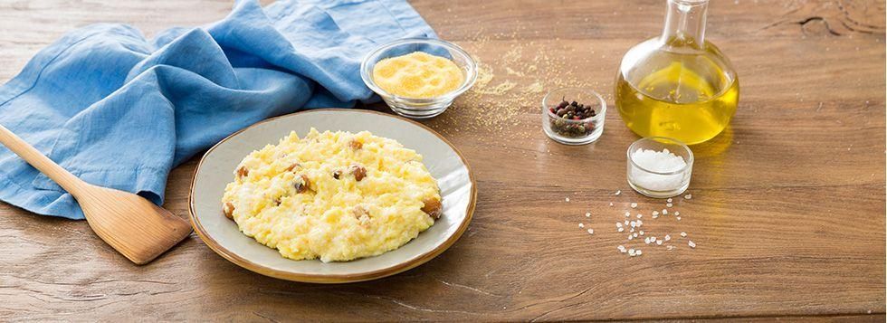Polenta carbonera